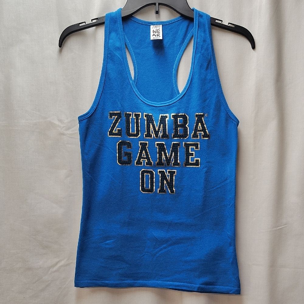 Zumba Fitness Blue Game Tank Top